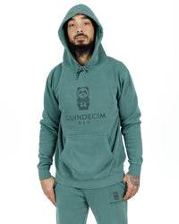 Panda Hoodie (Vintage Green)