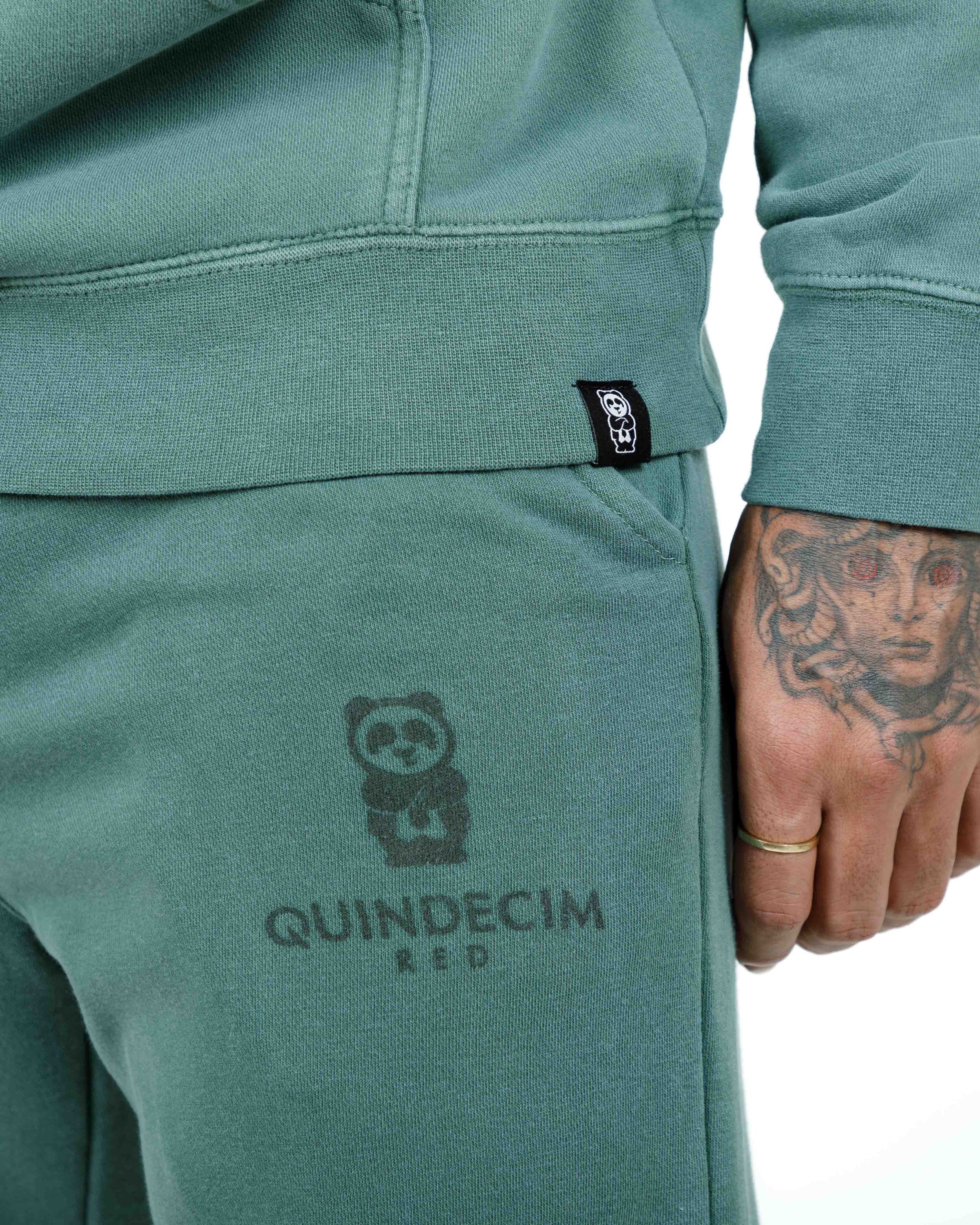 Panda Joggers (Vintage Green)