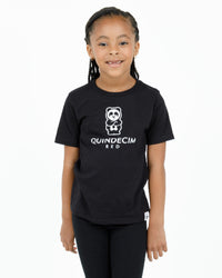 Kid's Panda Tee (Black)