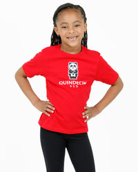 Kid's Panda Tee (Red)