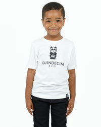 Kid's Panda Tee (White)