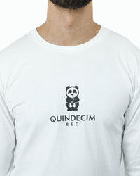 Giant Panda Fam Long Sleeve (White)