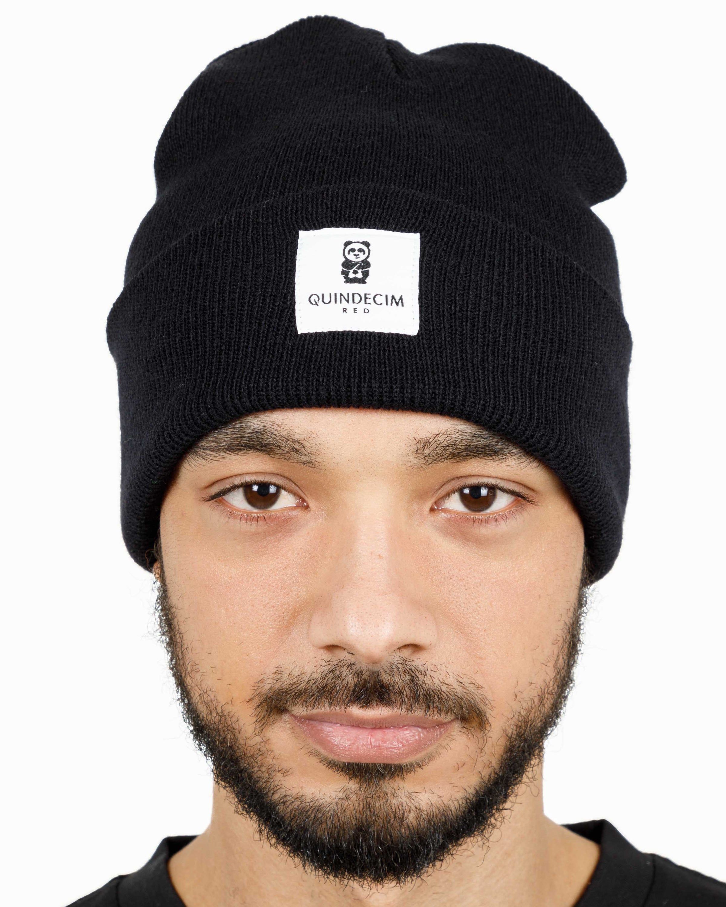 Quindecim Label Beanie (Black)