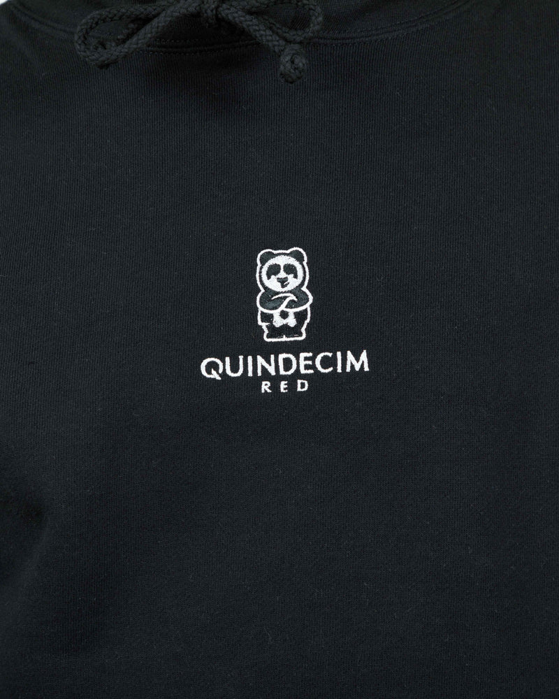 Quindecim Red Pullover Hoodie (Black)
