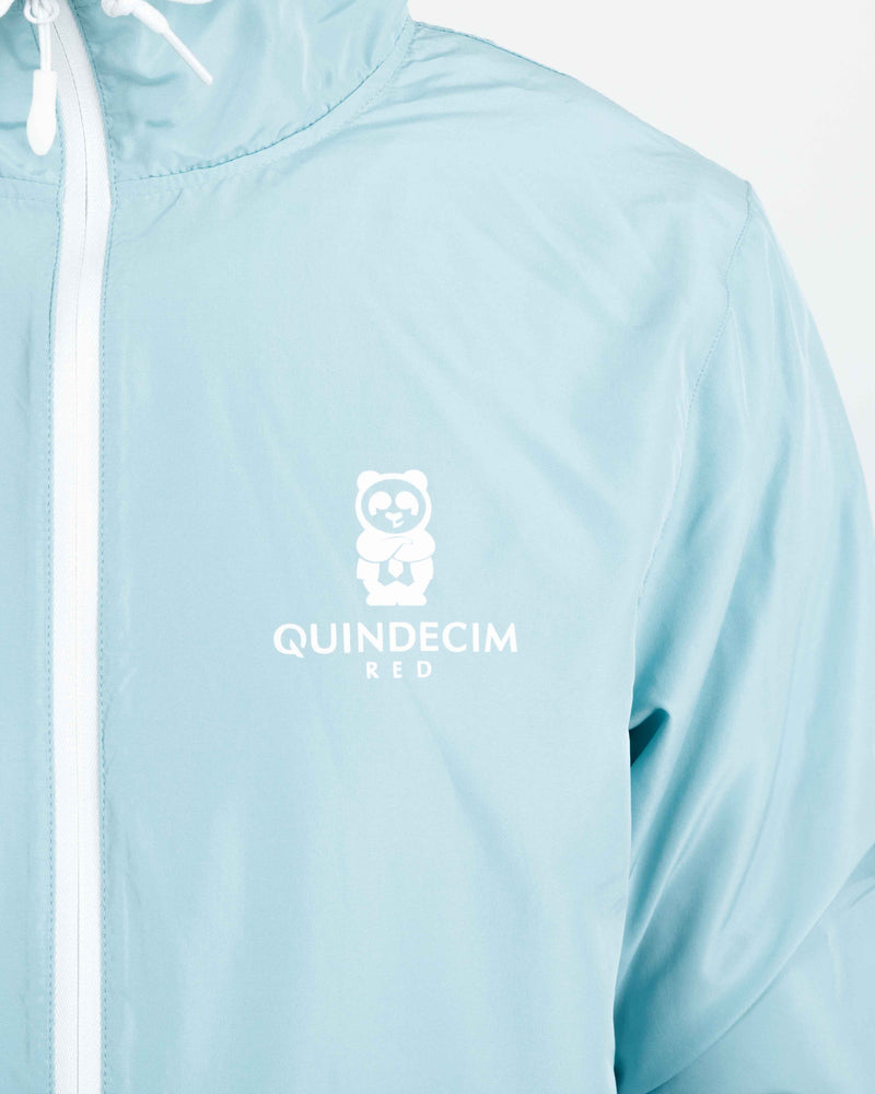 Panda Fam Windbreaker (Teal)