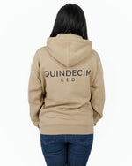 Quindecim Red Pullover Hoodie (Tan)