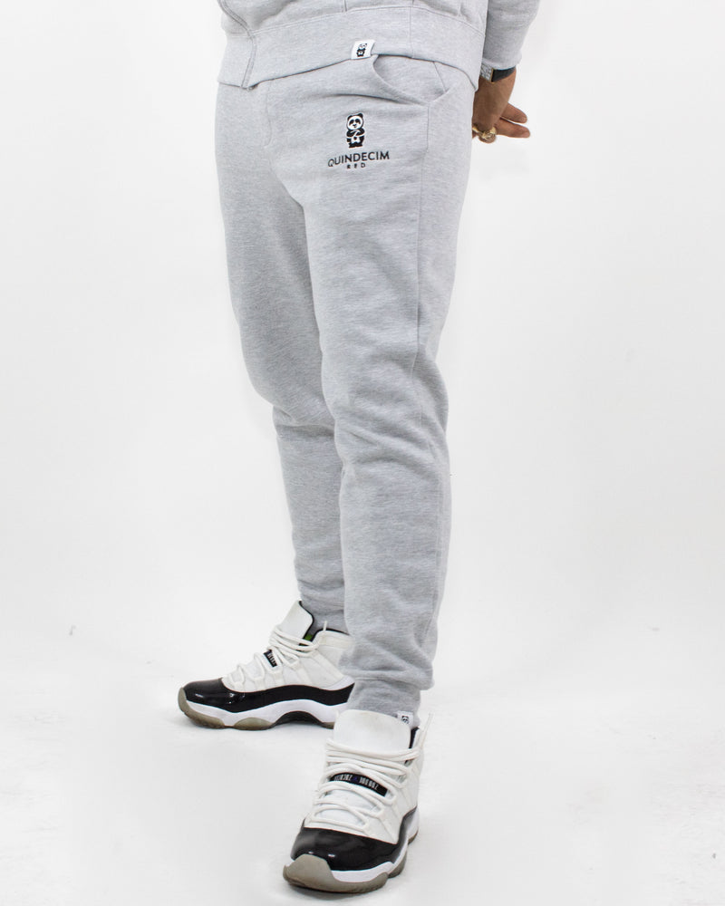 Panda Joggers (Light Grey)