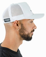 Panda Trucker Hat (White)