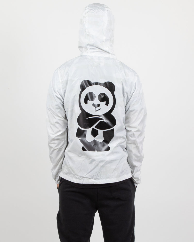 Panda Fam Windbreaker (White Camo)