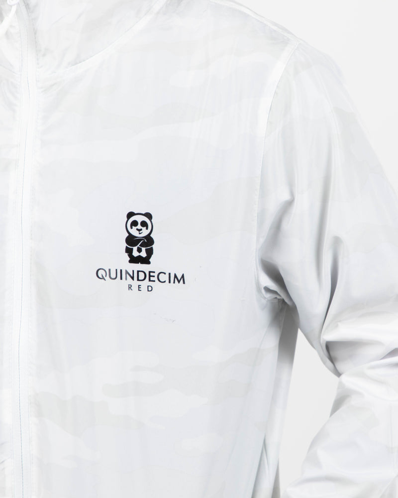 Panda Fam Windbreaker (White Camo)