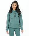 Panda Hoodie (Vintage Green)